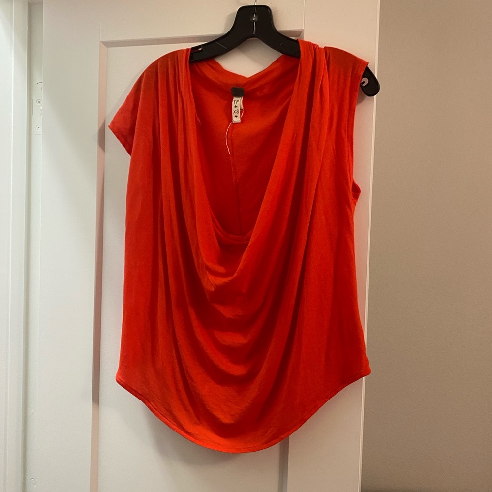 Free people cowl neck shirt